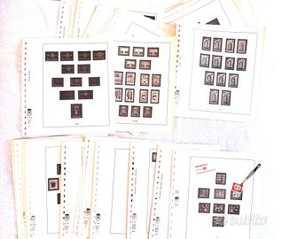 43 fogli francobolli Europa cept altre nazioni 