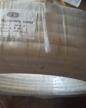 Tubo alu/teflon sanitario 90 cent m