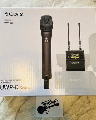 Sony UWP-D22 eng Microfono broadcast