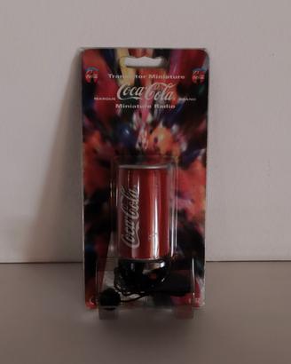Radio portatile miniatura Coca-Cola originale