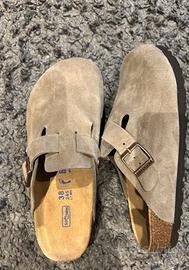 Birkenstock Boston Suede Sabbia 38 Nuove