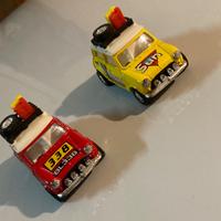 Auto Mini Cooper con carica a molla anni 90 1/43