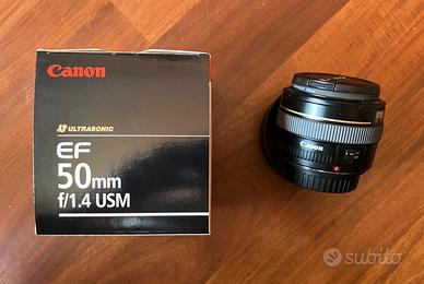 Obiettivo 50mm Canon