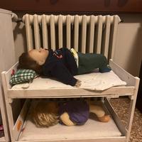 Letto a castello e atmadio per bambole