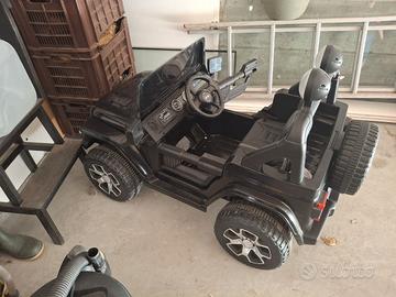 Jeep auto elettrica bambino