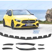 SPOILER LIP ANTERIORE + SPLITTER PER MERCEDES CLAS