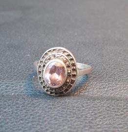 Anello vintage anni '60 argento 925