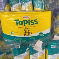 100 tappetini assorbenti 60x90 per cani con adesiv