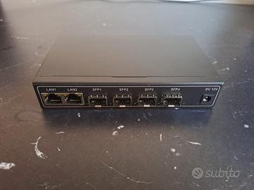 Elfcam Switch in fibra ottica a 4 porte