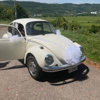 Maggiolino Volkswagen noleggio per matrimoni