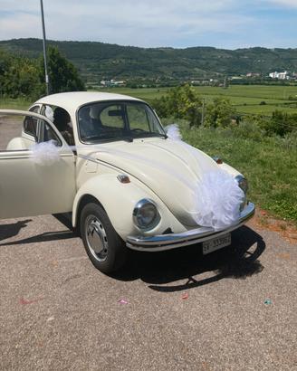 Maggiolino Volkswagen noleggio per matrimoni