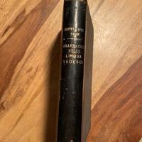 Libro antico "Grammatica della lingua tedesca"