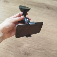 Porta cellulare auto con ventosa universale