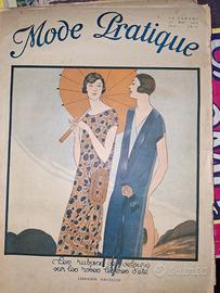 Rivista vintage di moda "Le Mode Pratique"  05/25