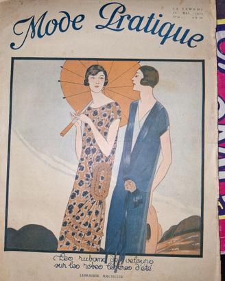 Rivista vintage di moda "Le Mode Pratique"  05/25