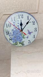 Orologio da parete decorato 