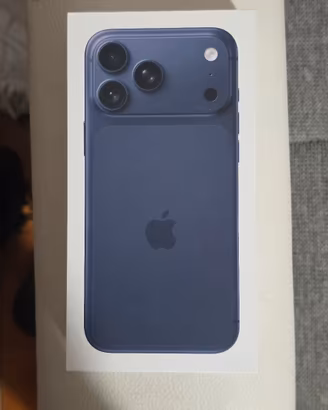 iPhone 17 pro normale 512GB blue nuovo sigillato 