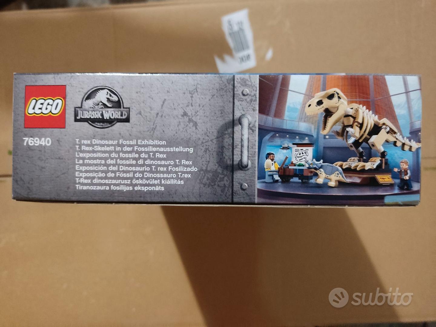 LEGO Jurassic World 76940 - La Mostra dDel Fossile di Dinosauro T. Rex