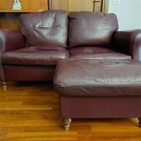 divano Frau 2 posti con pouf