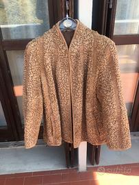 Giacca donna in materiale pregiato vintage