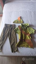 Costume da  carnevale Peter Pan