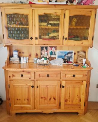 Soggiorno Credenza Tavolo Cassapanca in pino russo
