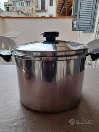 pentola più scolapasta acciaio