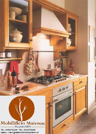 Mobili Rustici In Legno Cucine Abete Pino cd0068