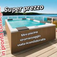 Mini-piscina da esterno usata  idromassaggio