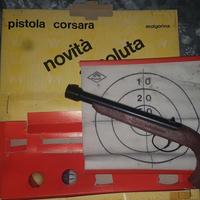 Vecchia Pistola Gun Corsaro metallo plastica funzi