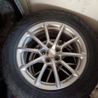 4 cerchi e gomme invernali jeep