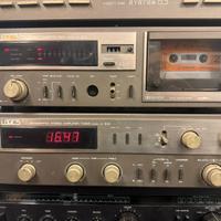 Raro amplificatore Logic’s +deck cassette stereo