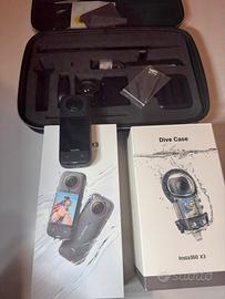 Insta 360 x3 con accessori
