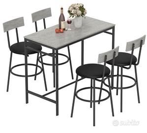 tavolo bar con sgabelli