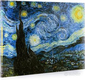 Riproduzione quadro Van Gogh notte stellata