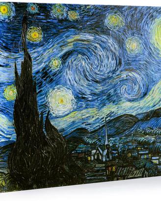 Riproduzione quadro Van Gogh notte stellata