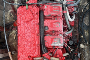 Barca con motore entrobordo Ruggerini 25 HP