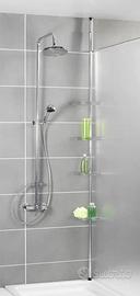Angoliera porta accessori per la doccia WENKO