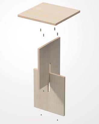 Tavolo danese Milano il gioco dello sgabello e del