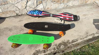 skateboard vari e waveboard