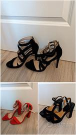 3 paia scarpe numero 38 : 2 Primadonna +1 Shein