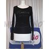 maglia-donna-versace-nera-con-strass