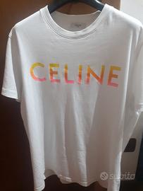 maglietta bianca CELINE uomo M-L