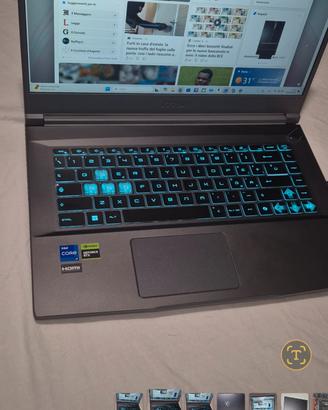 Notebook Msi thin 15 3050 rtx intel core i 7