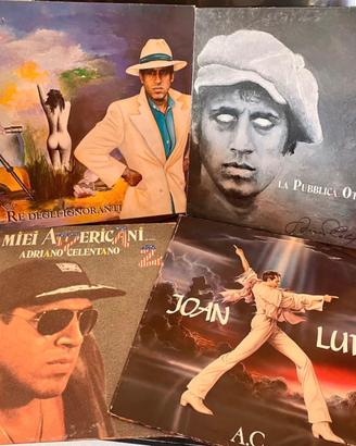 Lotto 4 lp adriano celentano prime stampe