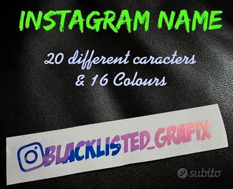 Adesivi Personalizzati per Auto, moto e Negozi