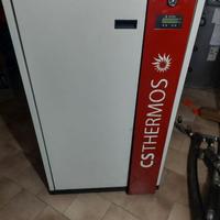 Caldaia a pellet CS Thermos Lyra23 e puffer VB500