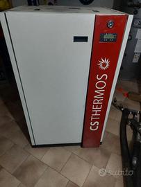 Caldaia a pellet CS Thermos Lyra23 e puffer VB500
