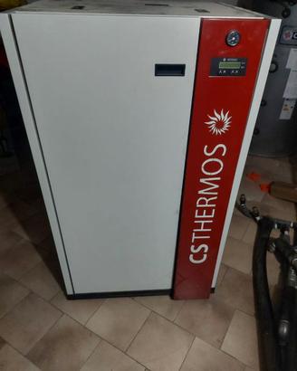 Caldaia a pellet CS Thermos Lyra23 e puffer VB500