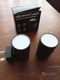 Luci notturne n. 2  a LED Lohas